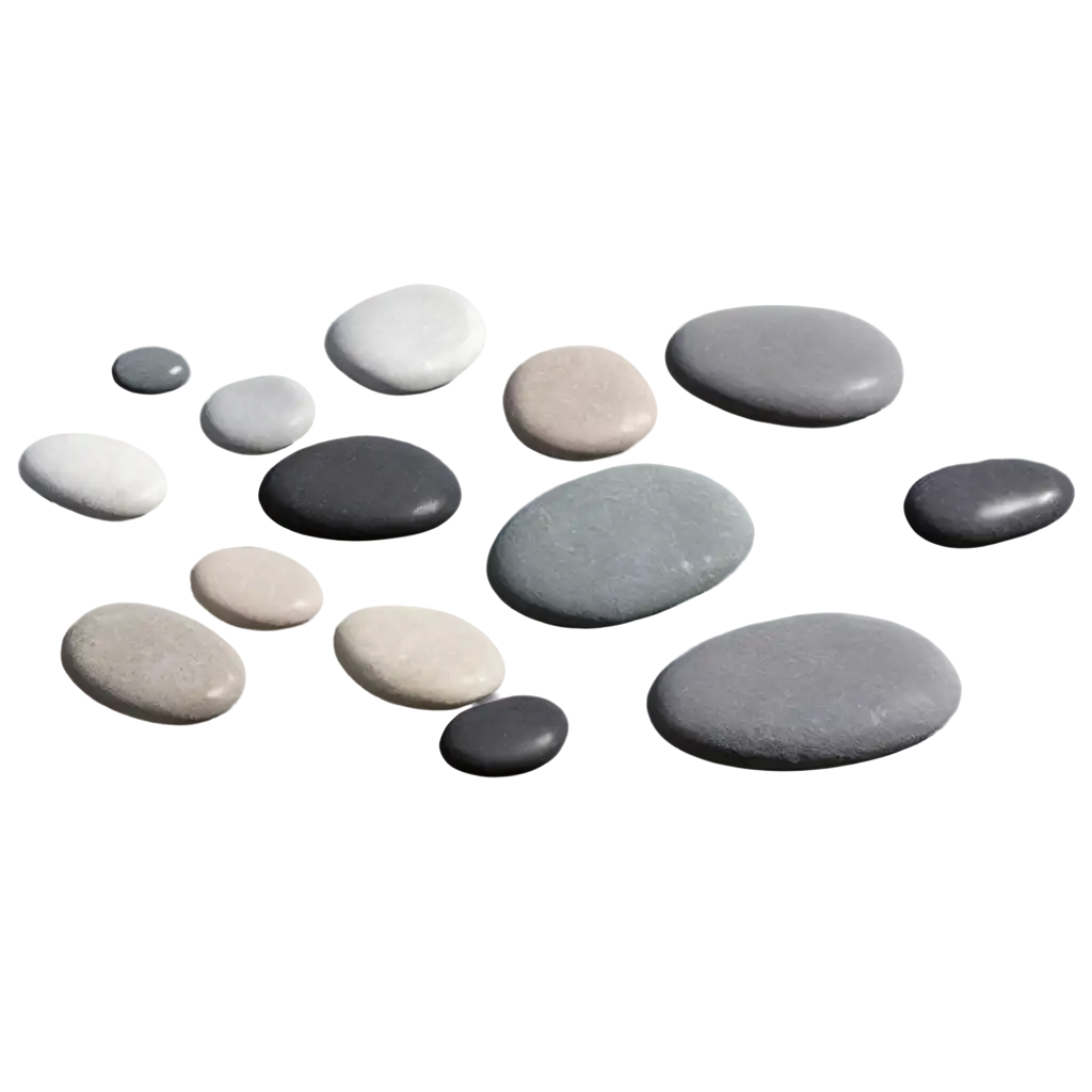 Floating-3D-Spa-Stones-PNG-Elevate-Your-Designs-with-HighQuality-Clarity