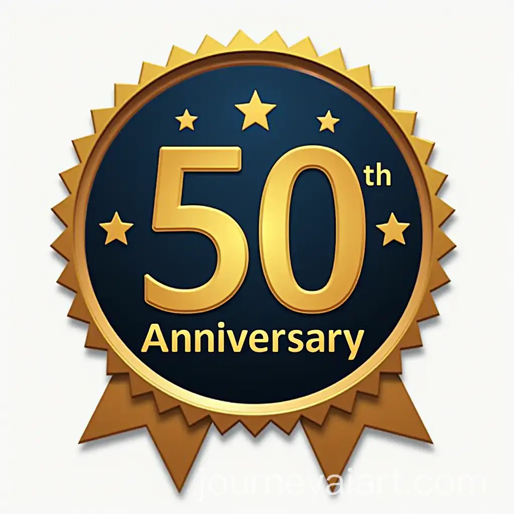 50th-Anniversary-Logo-Design-with-Symbolic-Elements