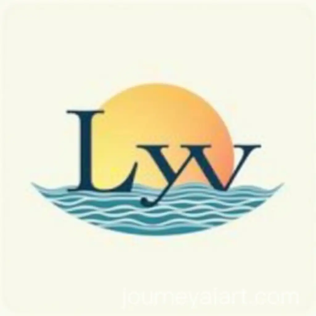 Luxury-Lyv-ON-Summer-Logo-with-Elegant-2D-Design-and-Vibrant-Color-Palette