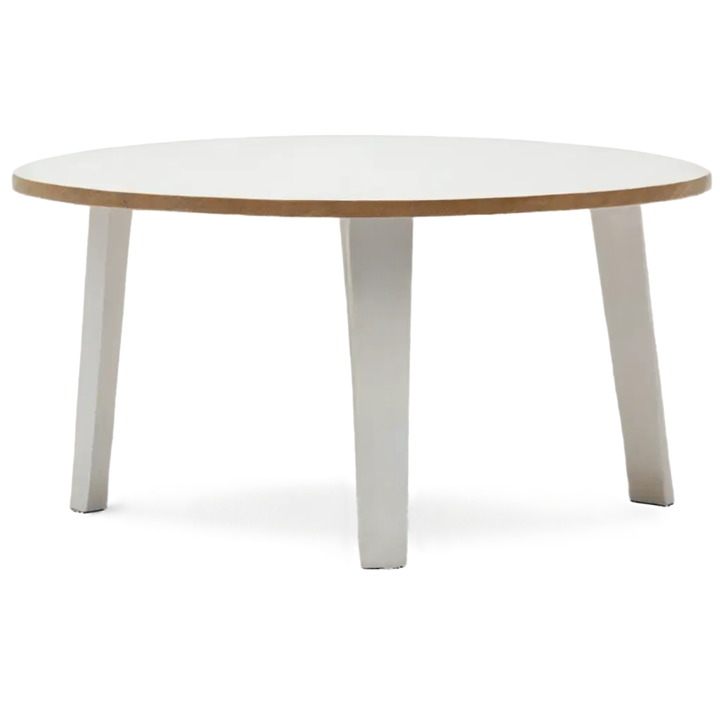 white table