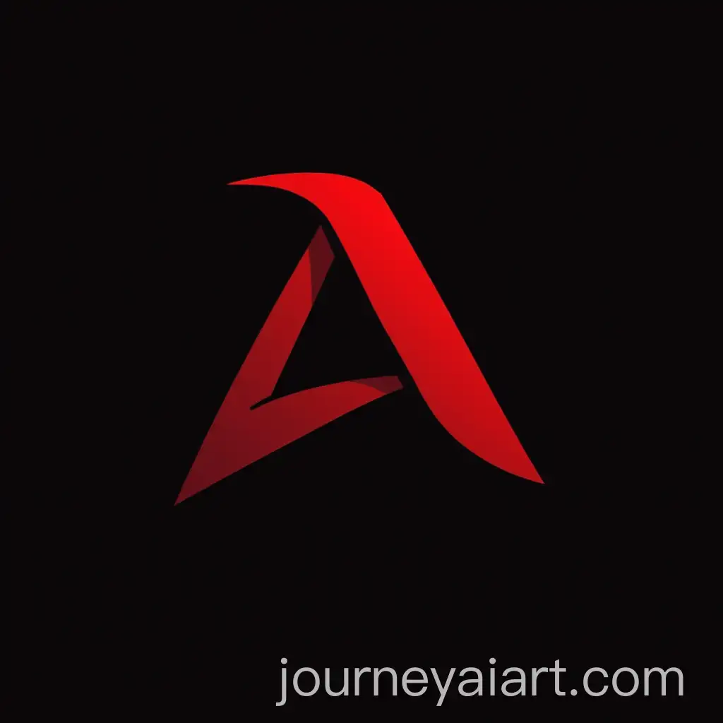 Black-and-Red-Ai-Logo-Design