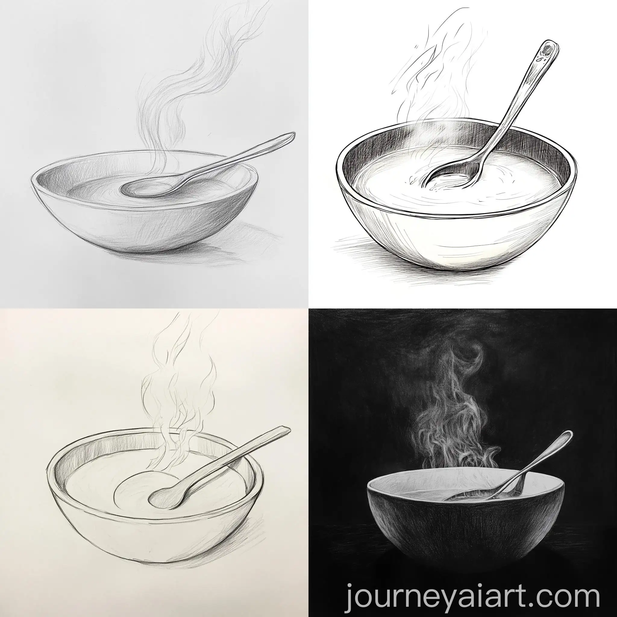 Steaming-Soup-Bowl-with-Spoon-in-Warm-Kitchen