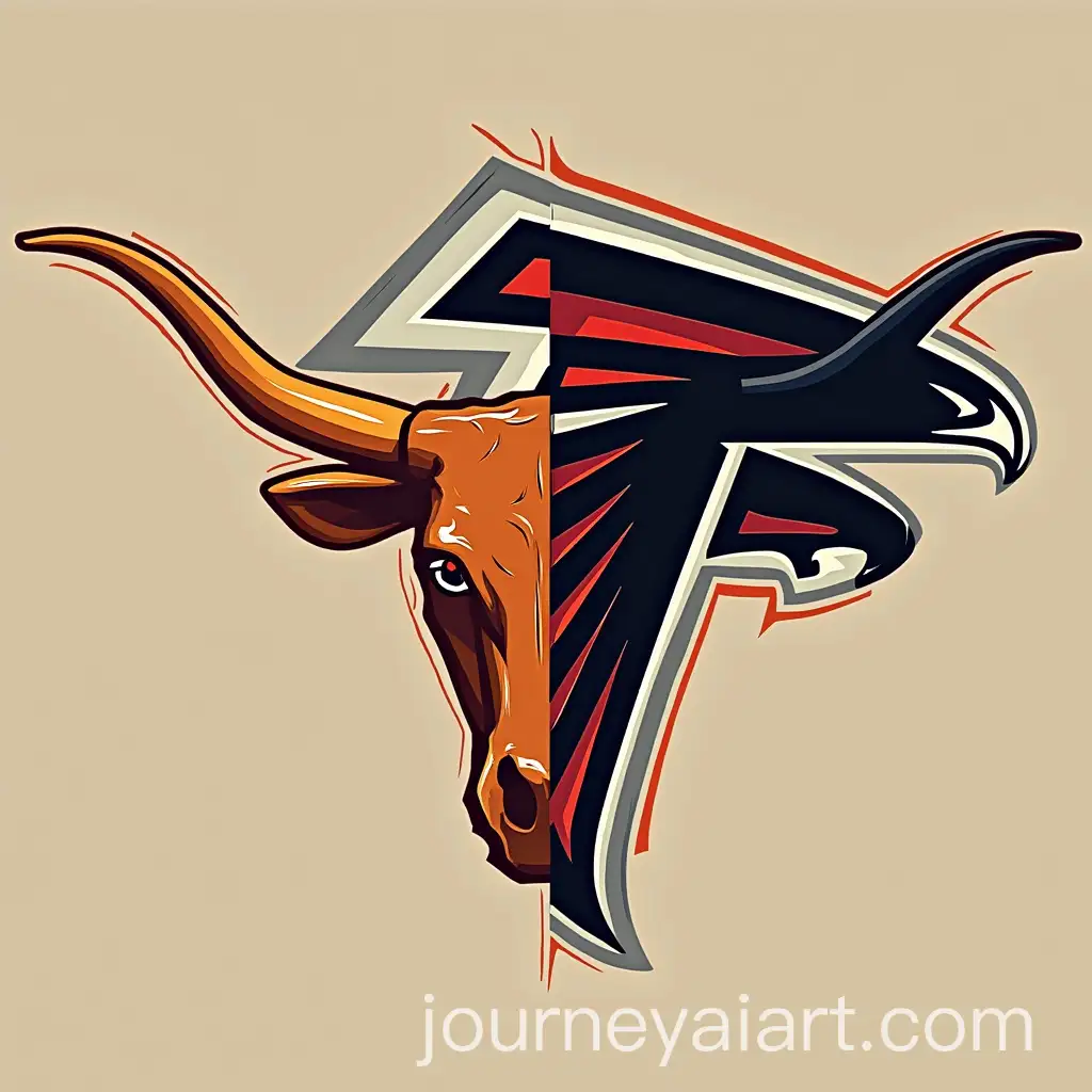 Texas-Longhorns-Logo-Combined-with-Atlanta-Falcons-Logo