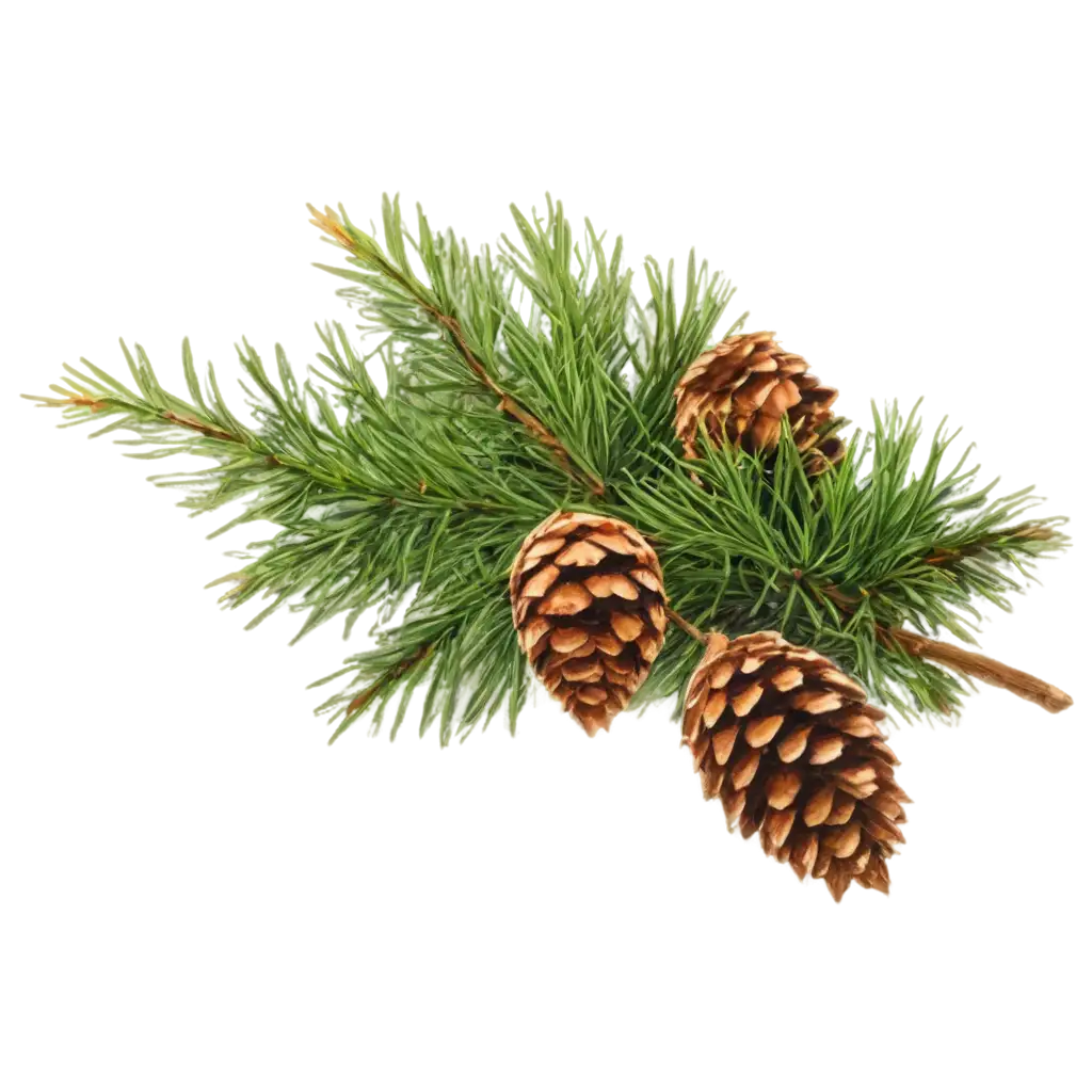 Lush-Cedar-Branch-with-Cones-PNG-Image-HighQuality-Transparent-Design-for-Natural-Beauty