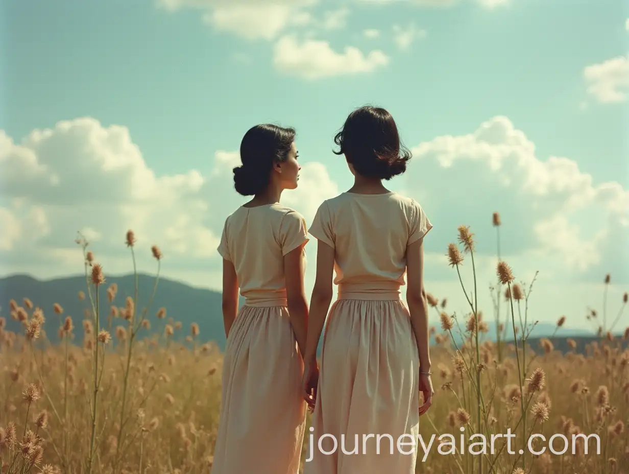 Thai-Woman-in-1959-Looking-at-the-Sky
