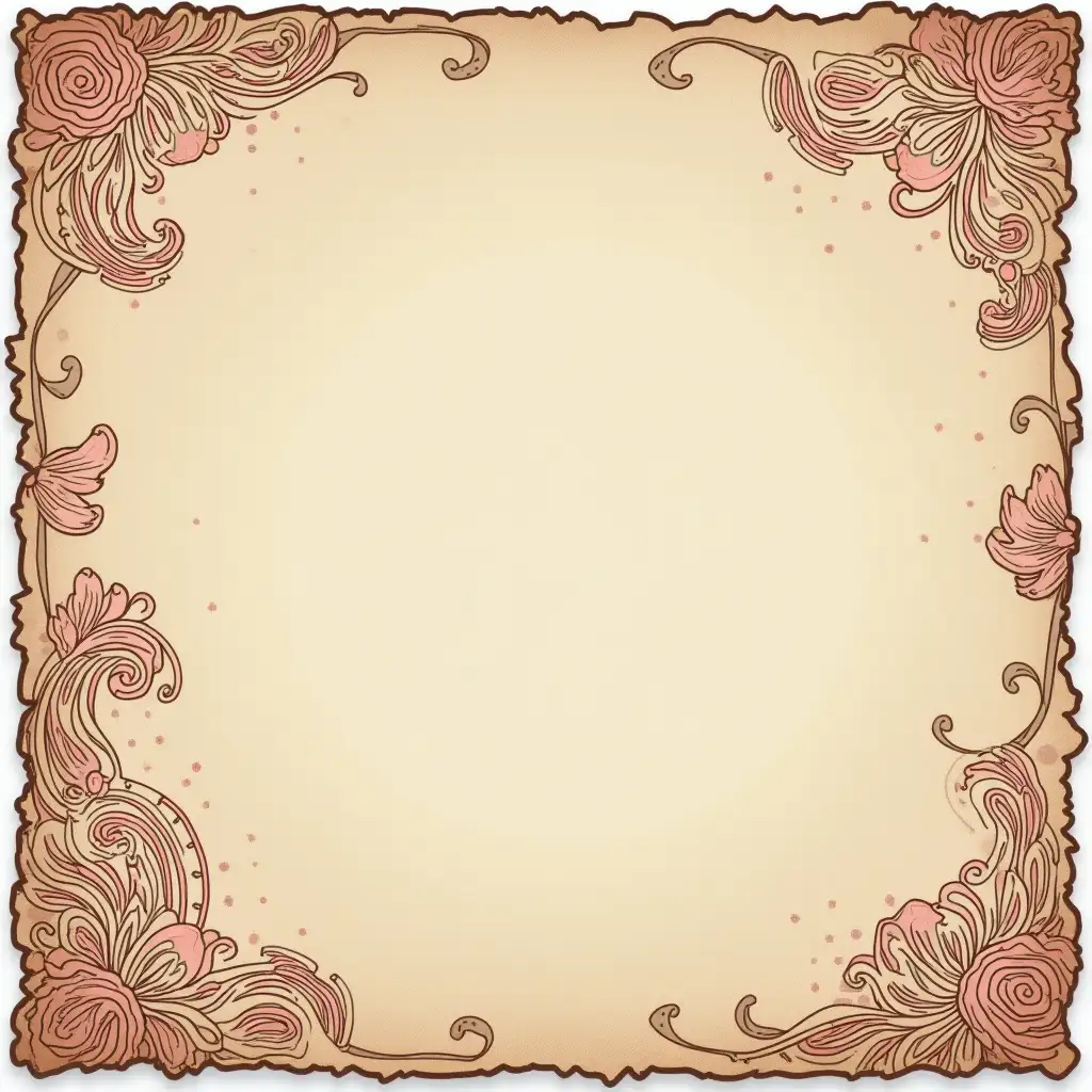 Vintage-Paisley-and-Floral-Design-with-Soft-Beige-and-Rosa-Viejo-Palette