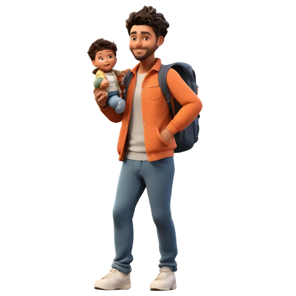 HighQuality-PNG-Image-of-Father-with-Child-on-Shoulders-AI-Art-Prompt-Engineers-Creation