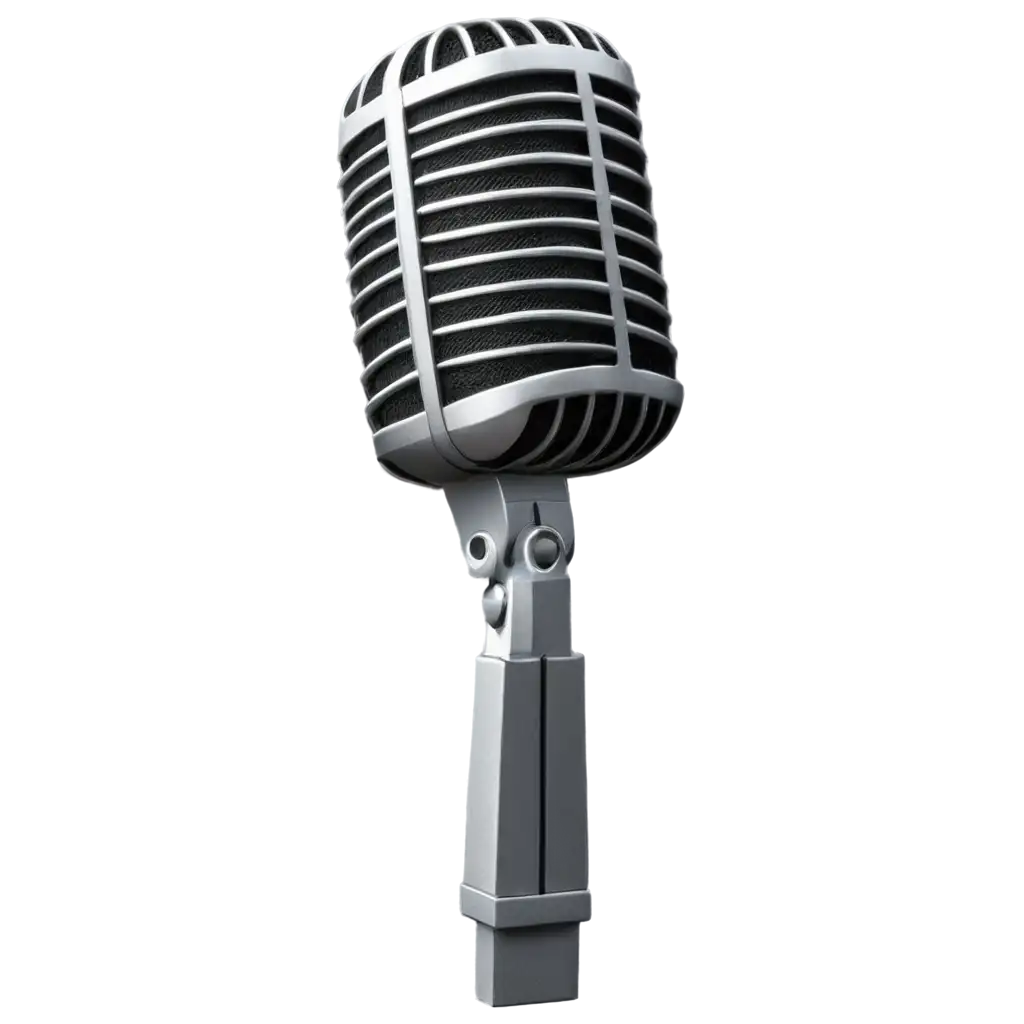 Gray-Microphone-for-Podcast-Recording-SEO-PNG-Image-Analysis-HighQuality-PNG-Image-for-Professional-Use