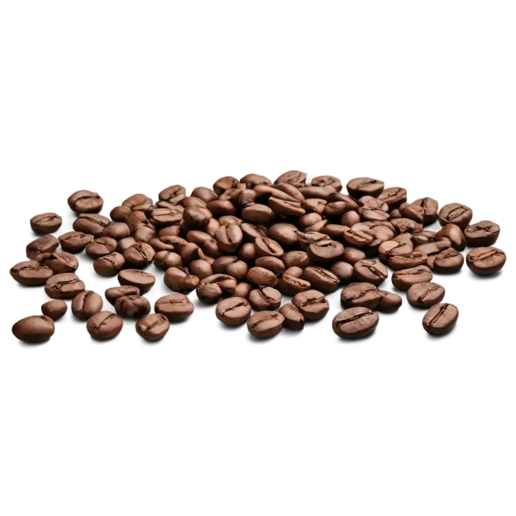 Coffee-Beans-Laid-with-Shadow-Effect-PNG-Image-for-HighQuality-Visual-Impact