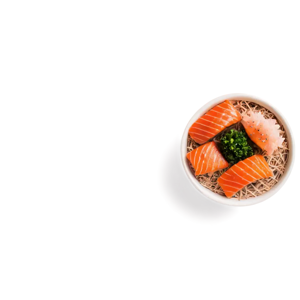 salmon sushi top