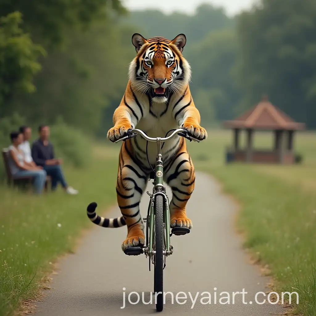 Tiger-Riding-a-Bicycle-in-a-Rural-Countryside-Setting