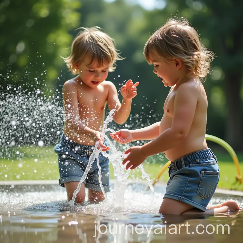 Children-Joyfully-Playing-with-Water-Outdoors
