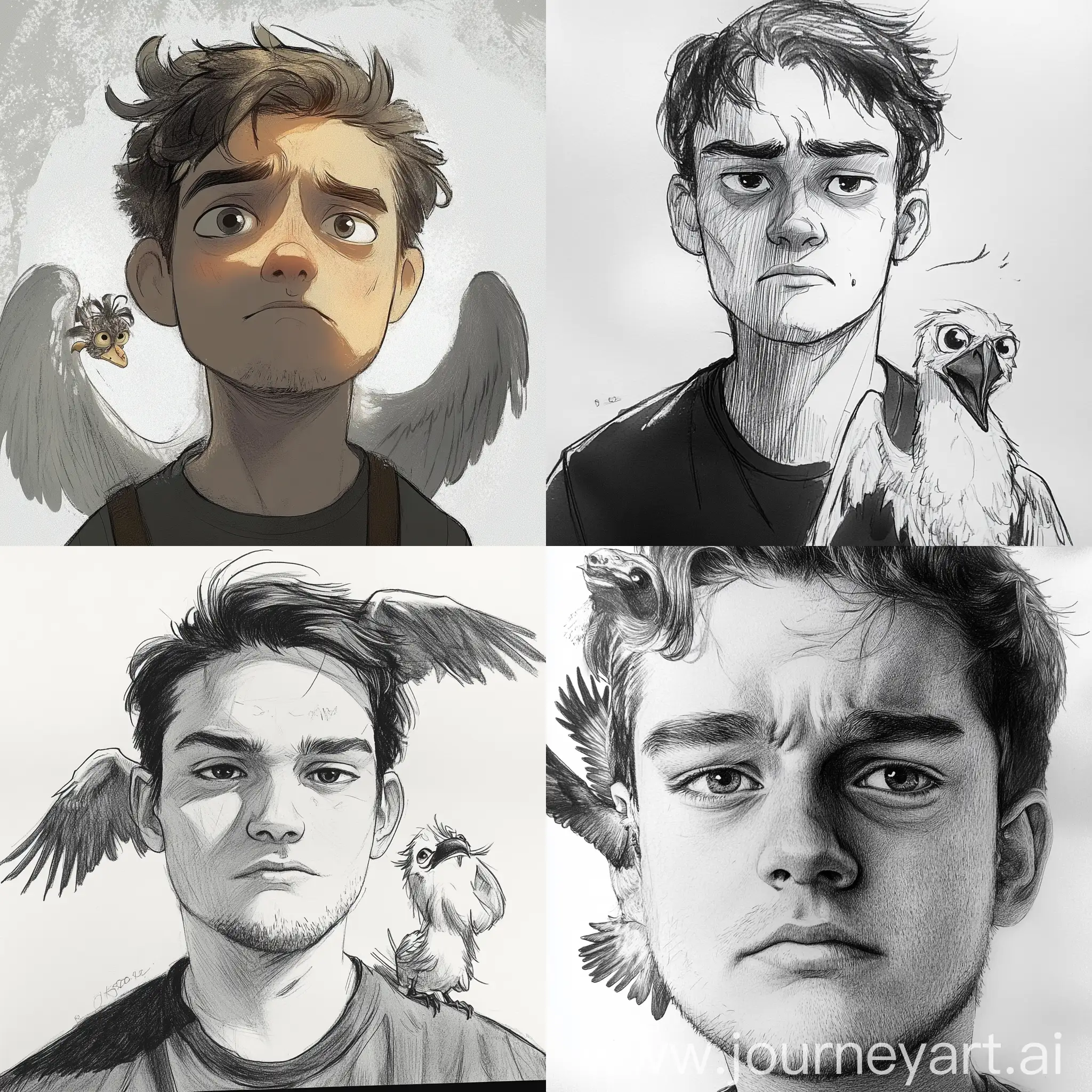 Boy-Drawing-in-Griffin-Style-Art