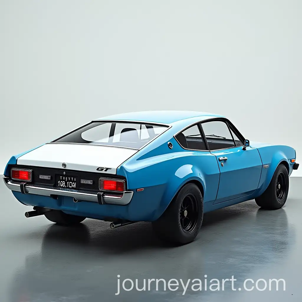 Reimagined-1974-Toyota-Celica-GT-Fastback-Coupe-in-Blue-Black-and-White