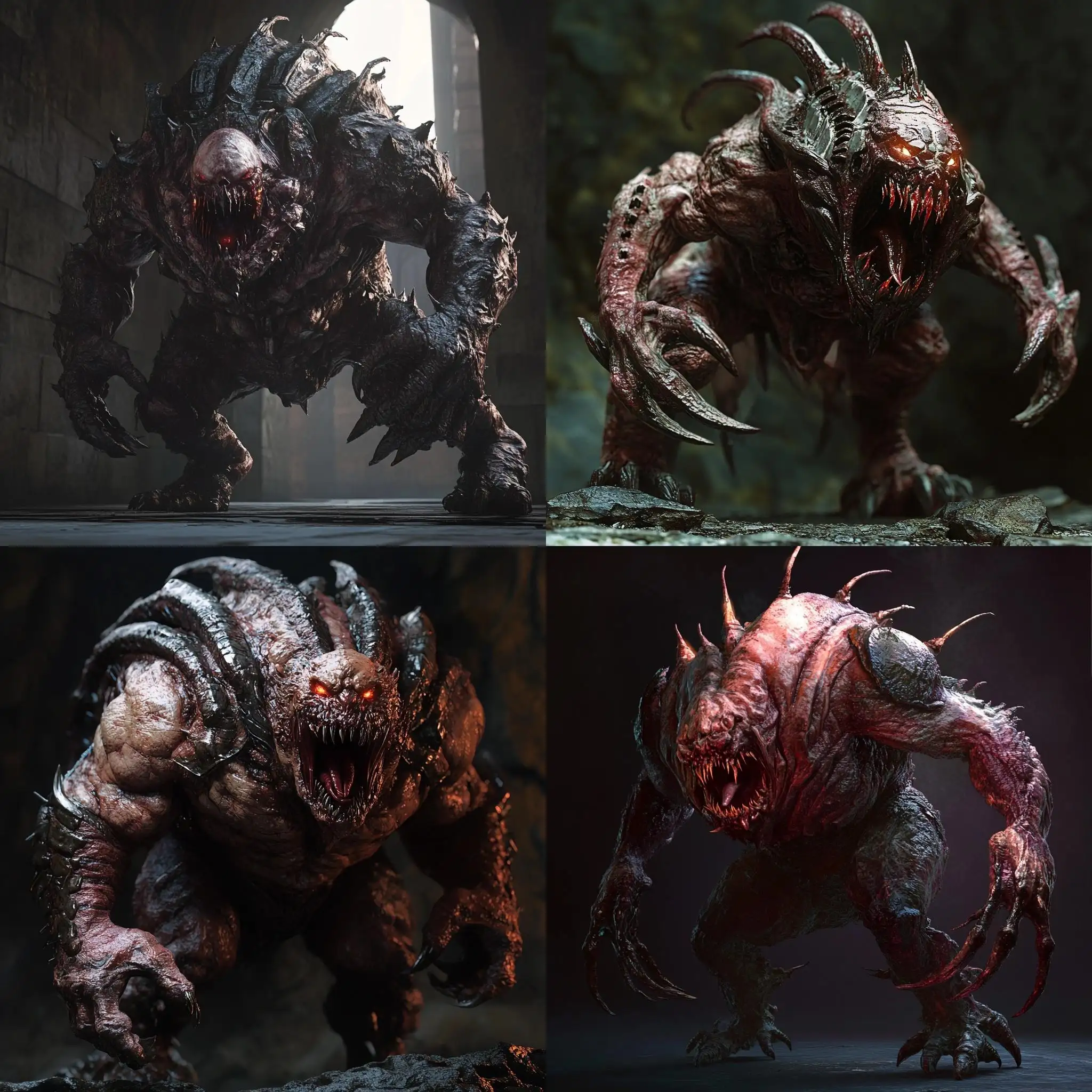 Harbinger-of-Genesis-Monster-in-Quake-Video-Game-Style