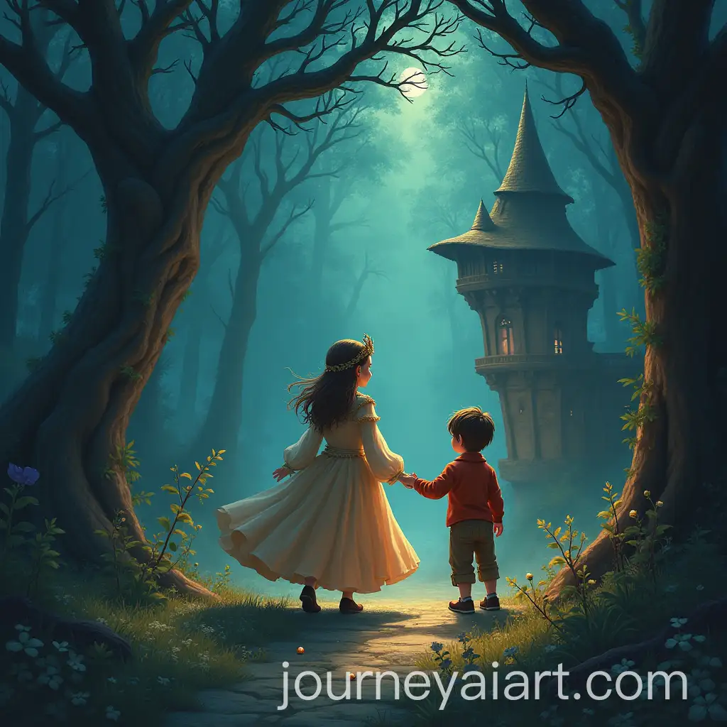 The-Enchanted-Rescue-A-Princesss-Daring-Escape-from-an-Evil-Witch