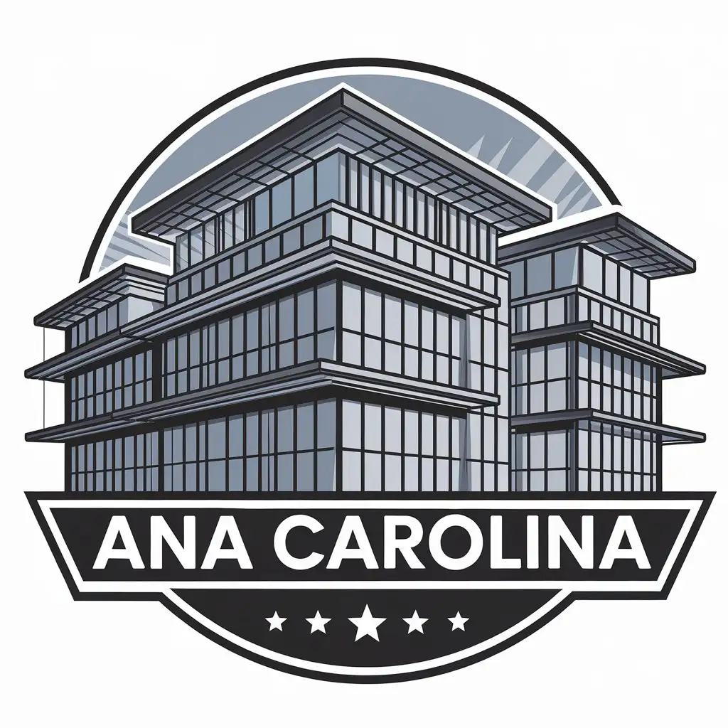 LOGO Design for ANA CAROLINA Real Estate Agency Vector Logo Design