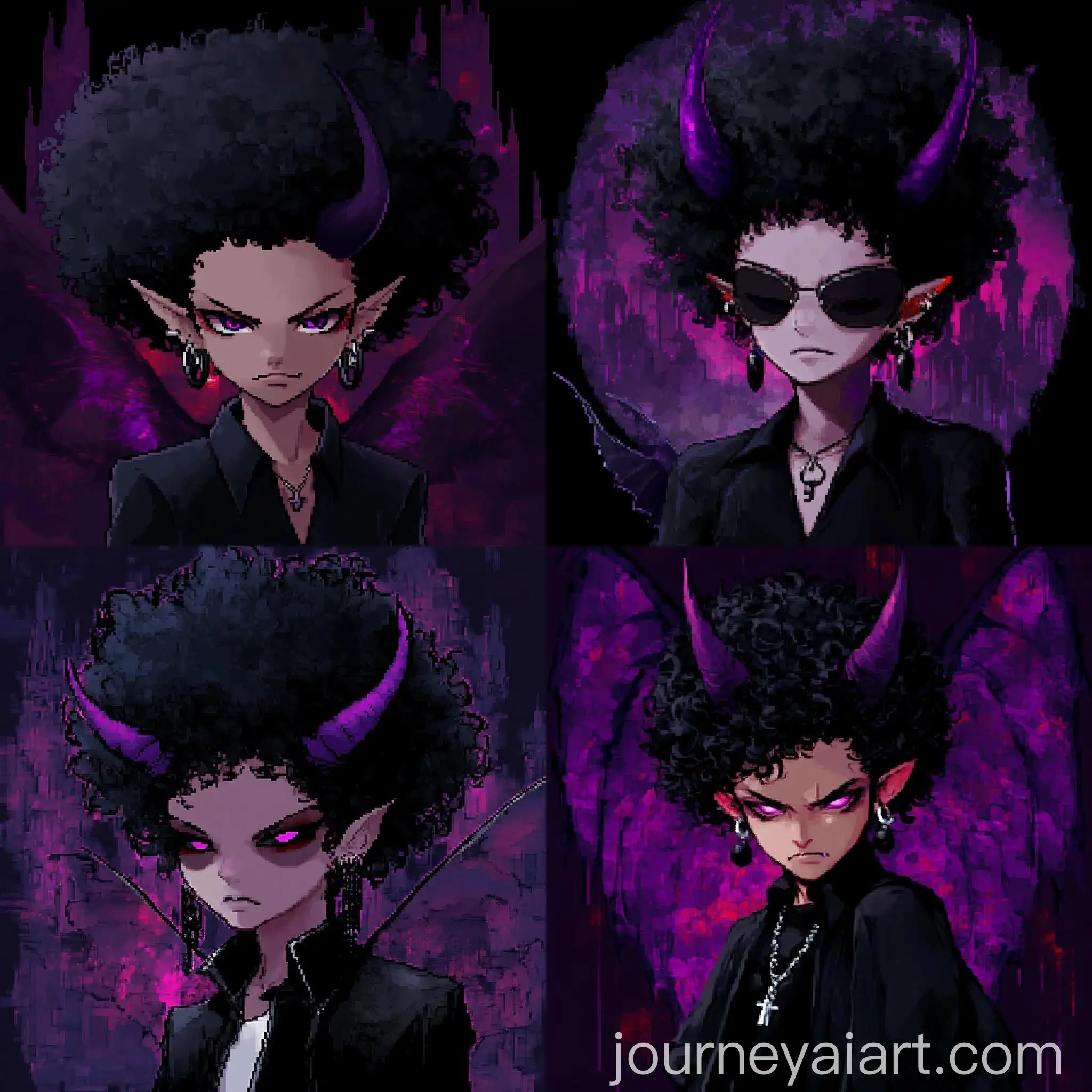 Manga-Styled-Character-with-Dark-Purple-Afro-and-Demon-Wings