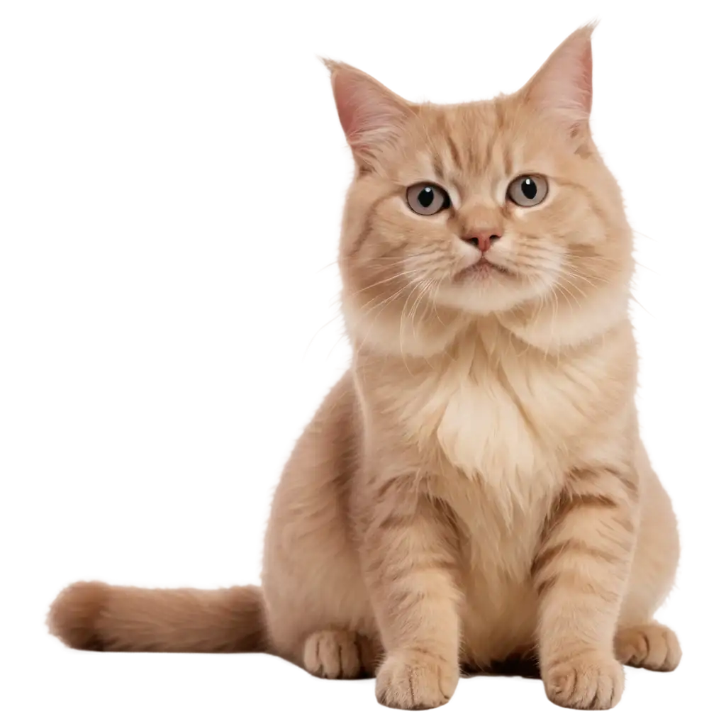 Beautiful-Pedigree-Happy-Cat-PNG-Image-for-HighQuality-Digital-Use