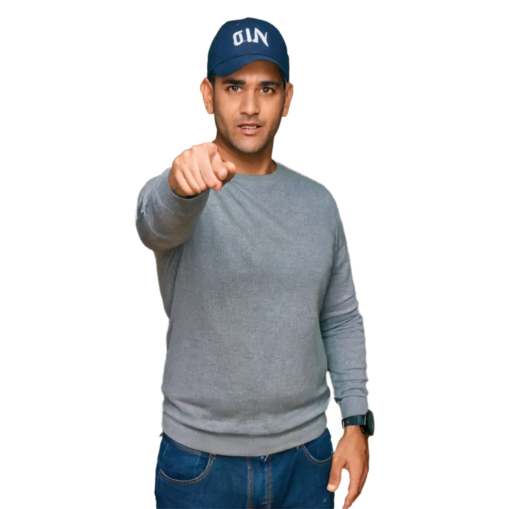 Dhoni-Pointing-Towards-Something-HighQuality-PNG-Image-for-Diverse-Applications