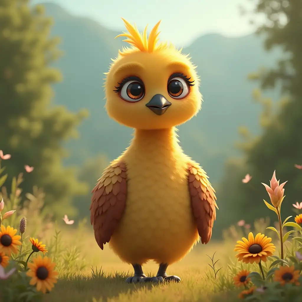 New-Zealand-Moa-Bird-Meeting-Hey-Duggee-Pixar-Vibes-and-Unreal-Engine-Detail