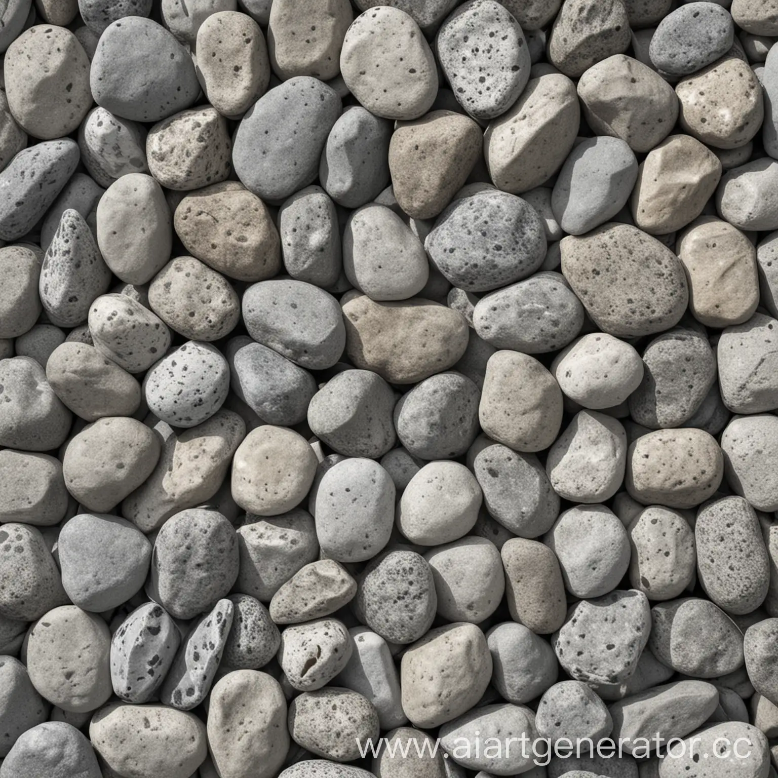 All in stones one by one gray photo