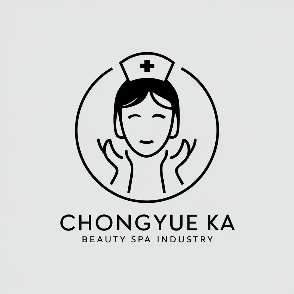 LOGO-Design-for-Chongyue-Ka-Wet-Nurse-Symbol-in-Minimalistic-Style-for-Beauty-Spa-Industry