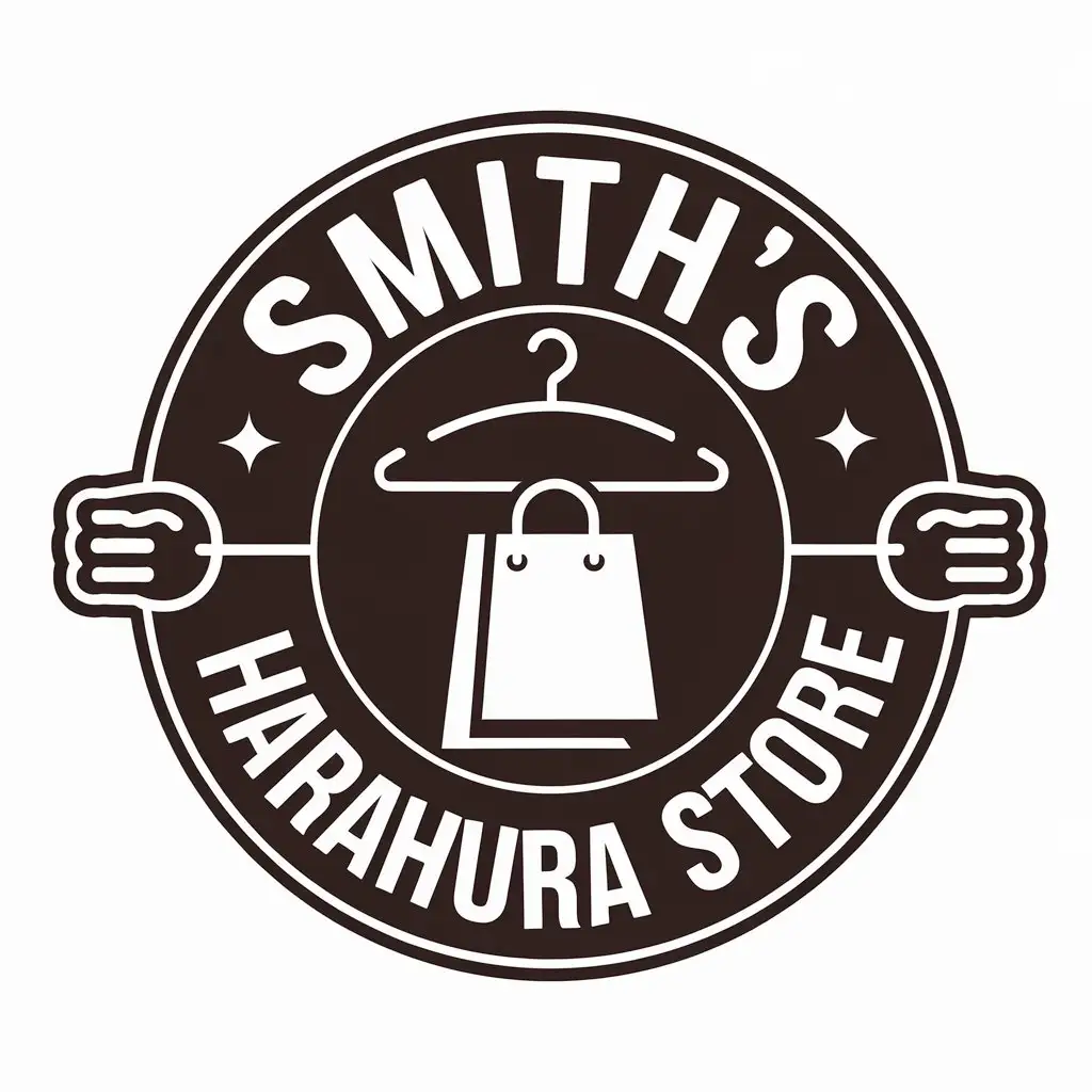 LOGO Design for Smiths Harahura Store Vector Logo Featuring Clothing with a SecondHand Outdoor Vibe