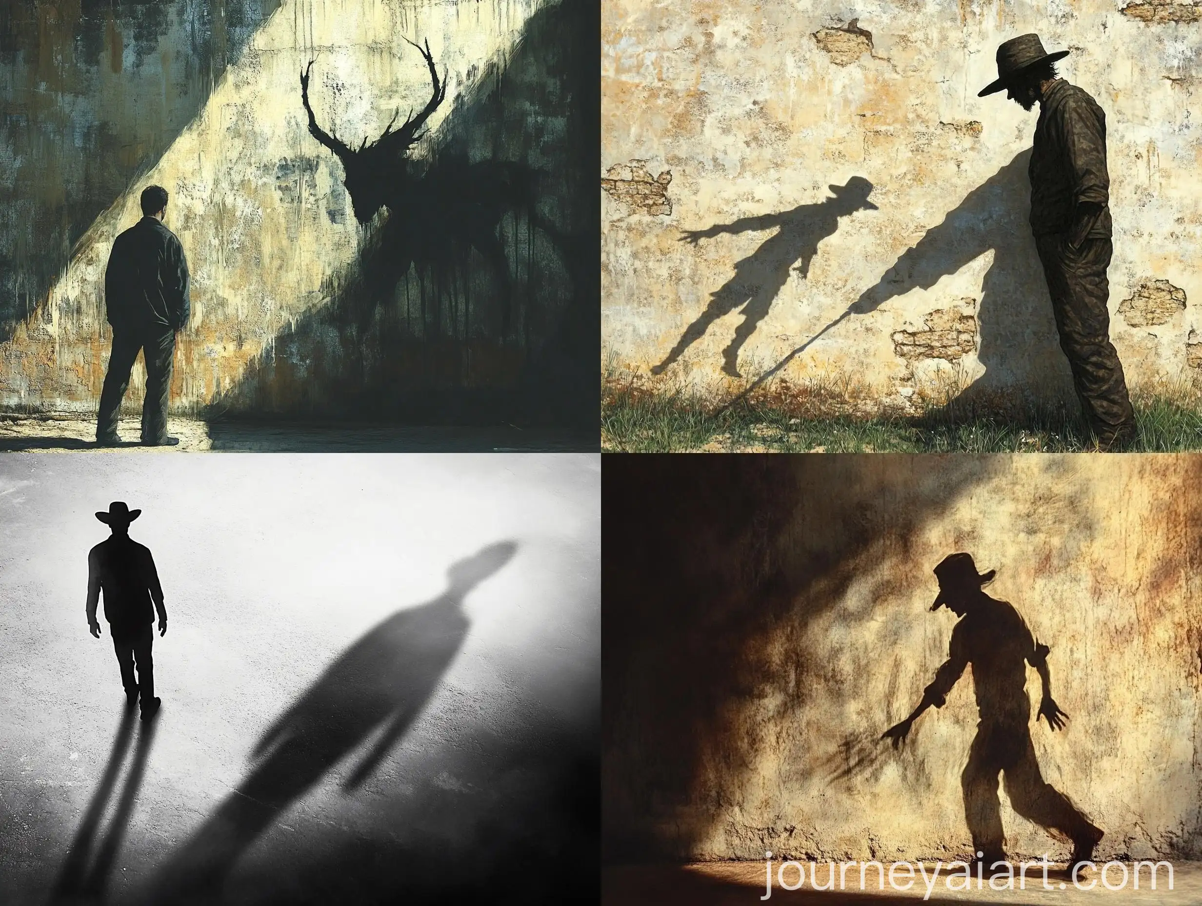 Man-Hunting-Shadow-in-Surreal-Landscape
