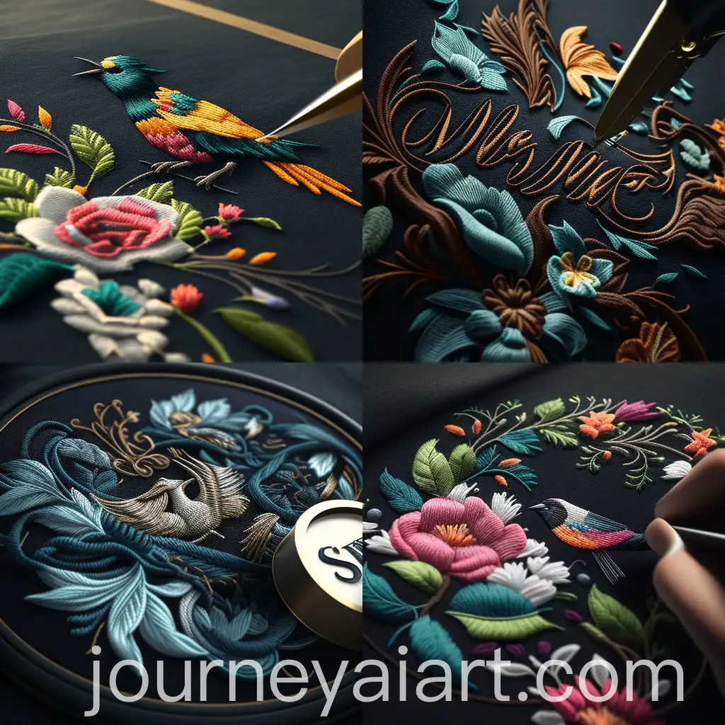 Elegant-Modern-Embroidery-Artwork