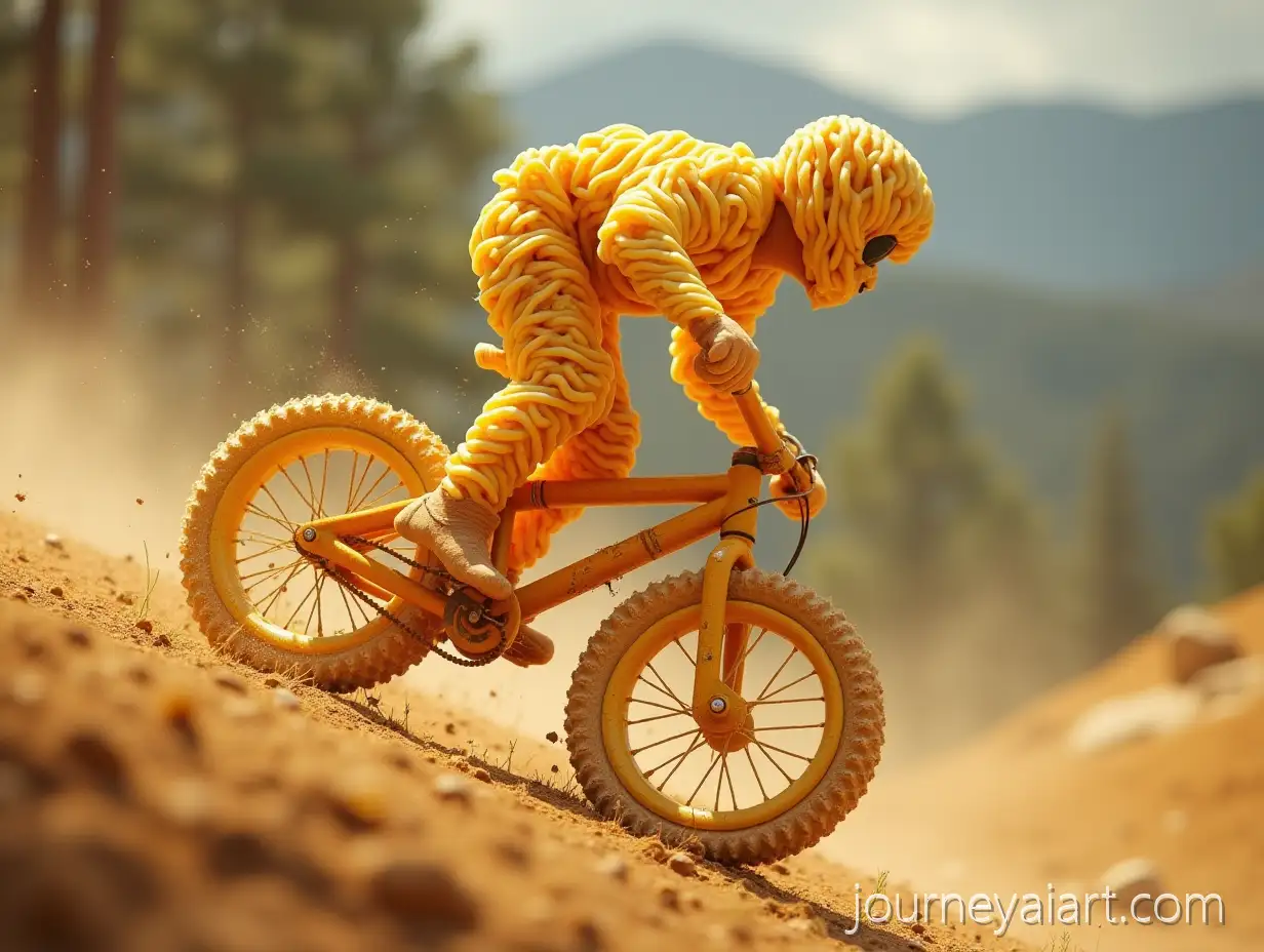 Uncooked-Pasta-Riding-aAI-Image-Prompt-Expansion-Bike-Down-Red-Bull-Hardline-Doing-a-Backflip