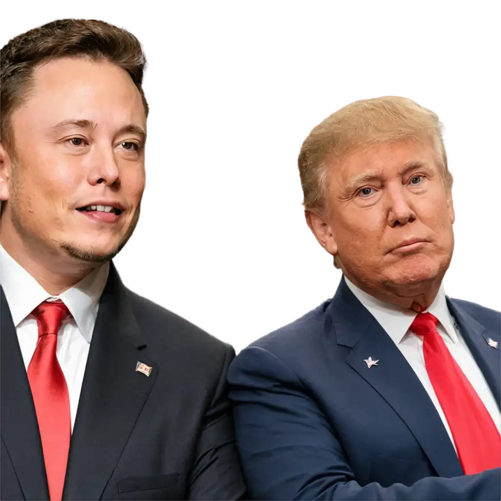 elon musk and trump