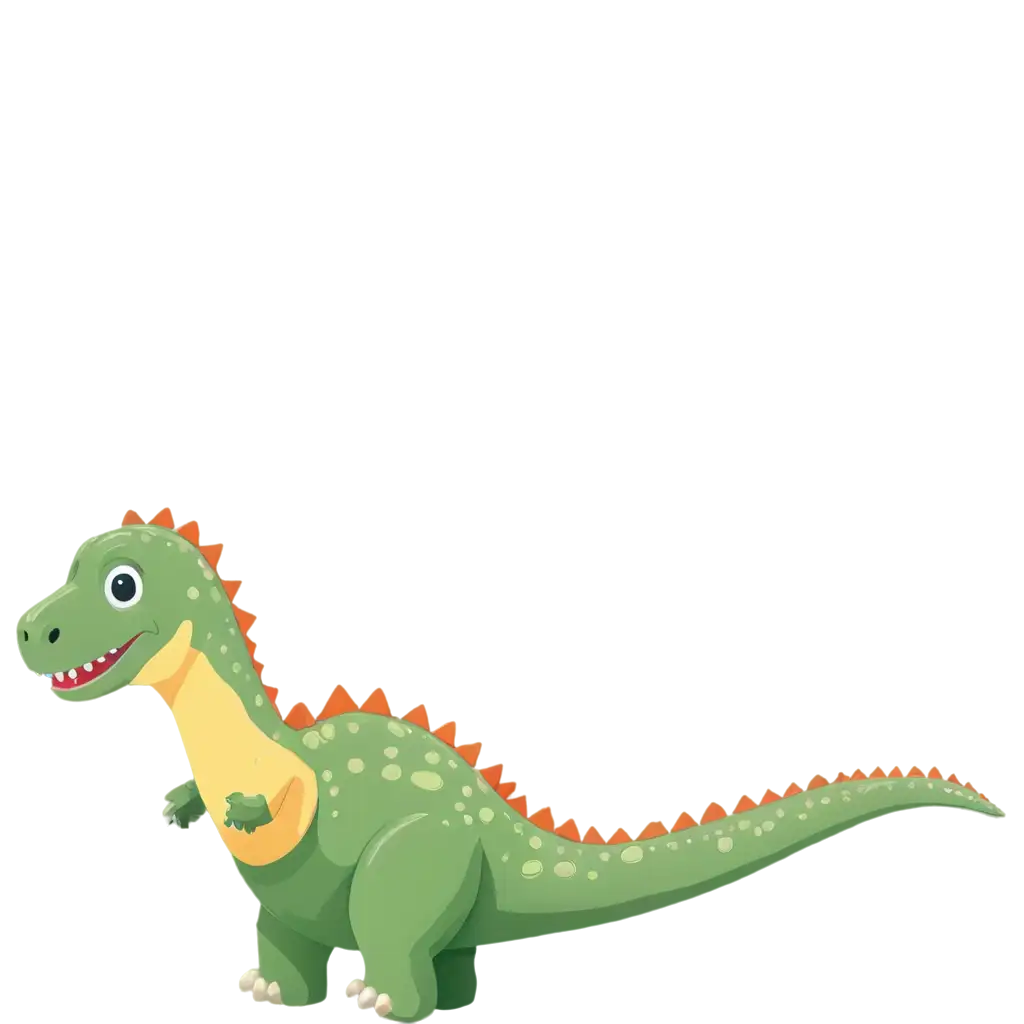 Cute dinosaur vector