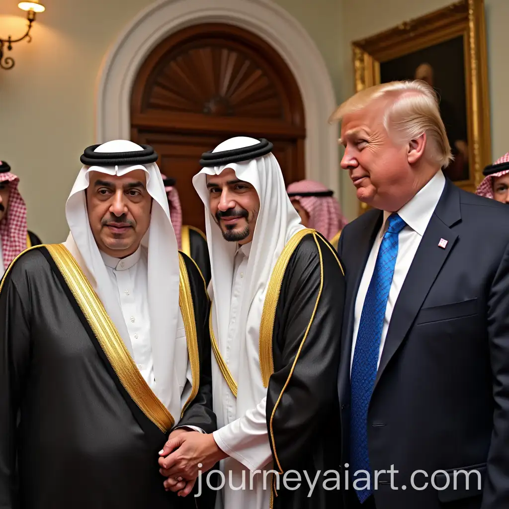 Leaders-in-Gulf-Attire-Mahmoud-Abbas-Netanyahu-Yahoo-and-Trump-in-Traditional-Clothing