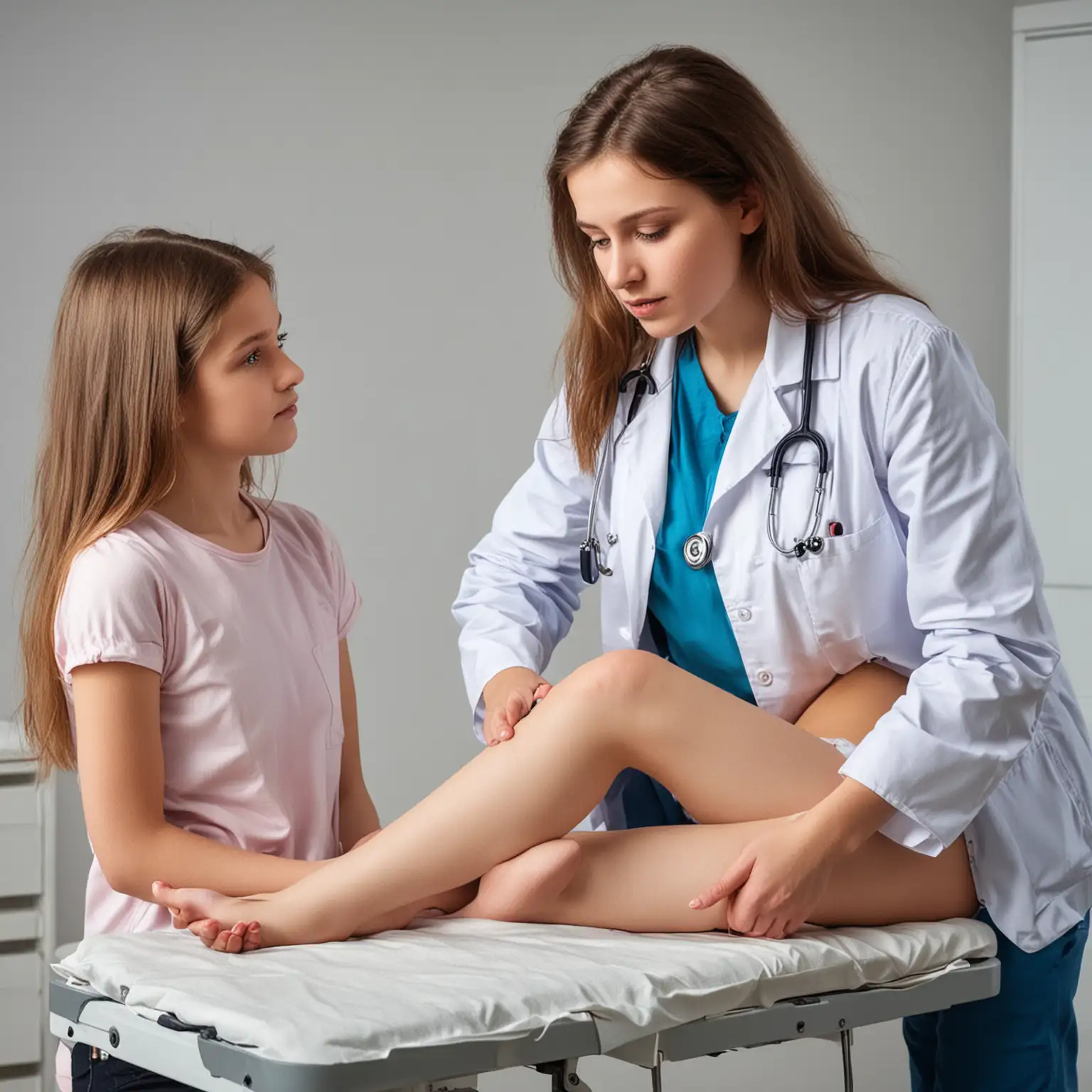 15YearOld-Girl-Undergoing-a-Gentle-Medical-Examination-by-Doctor