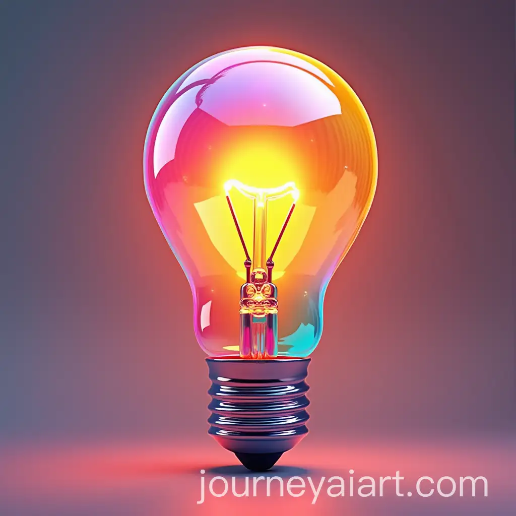 Vibrant-3D-Colorful-Light-Bulb-Logo-Design