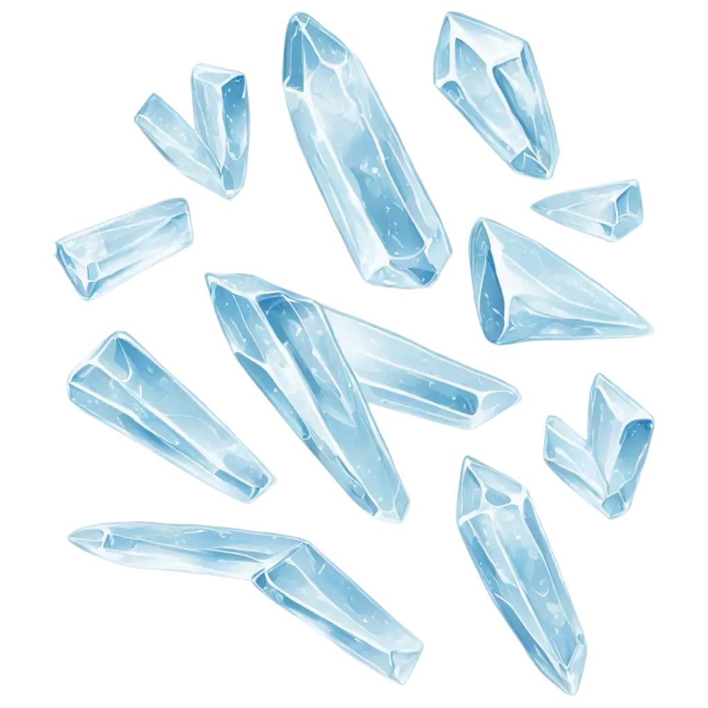 Icy-Crystals-and-Ice-Shards-PNG-Image-for-Stunning-Winter-Designs