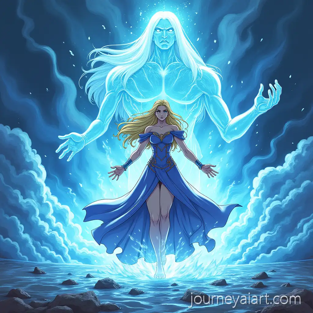 Jaina-Proudmoore-SummJaina-Proudmoore-Water-Elementaloning-Water-Elemental-in-Dynamic-90s-Anime-Style