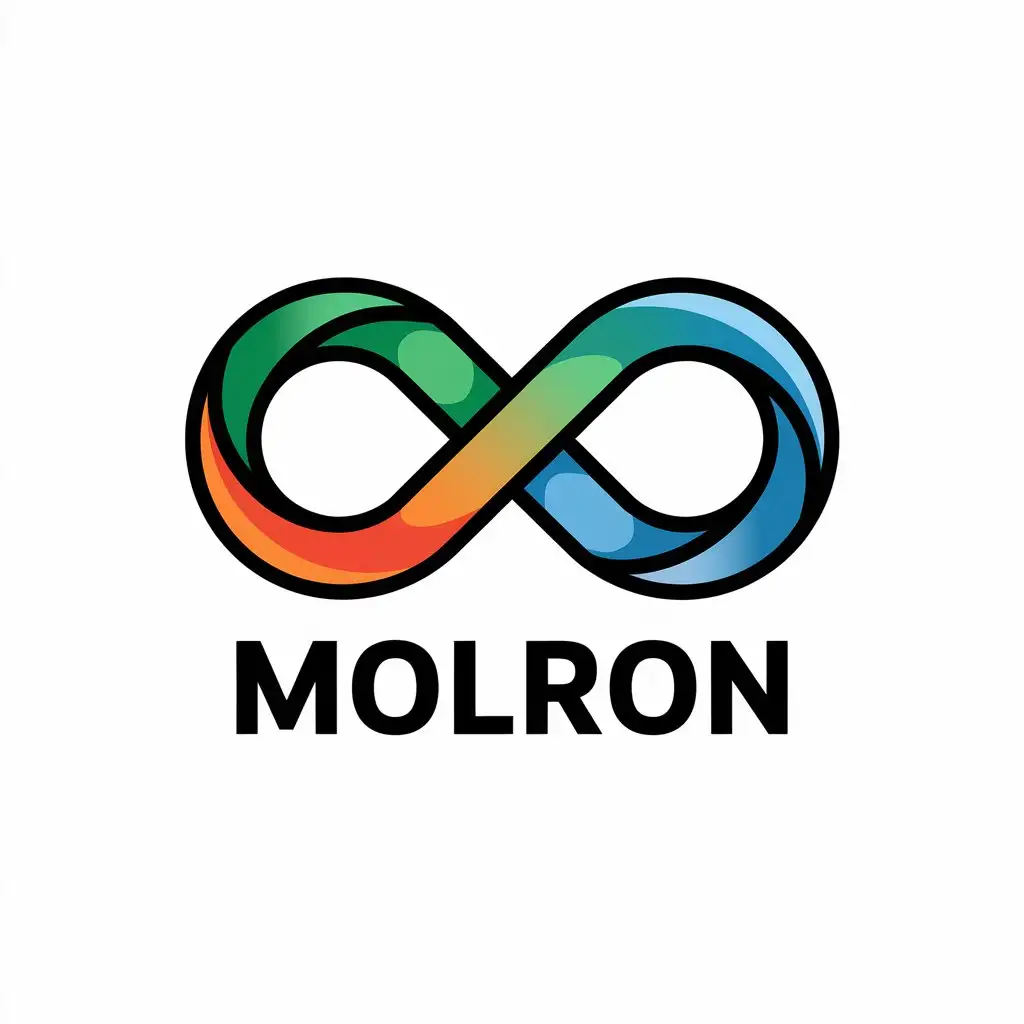 LOGO Design for Molron Infinity Symbol with Vector Style for Internet Industry