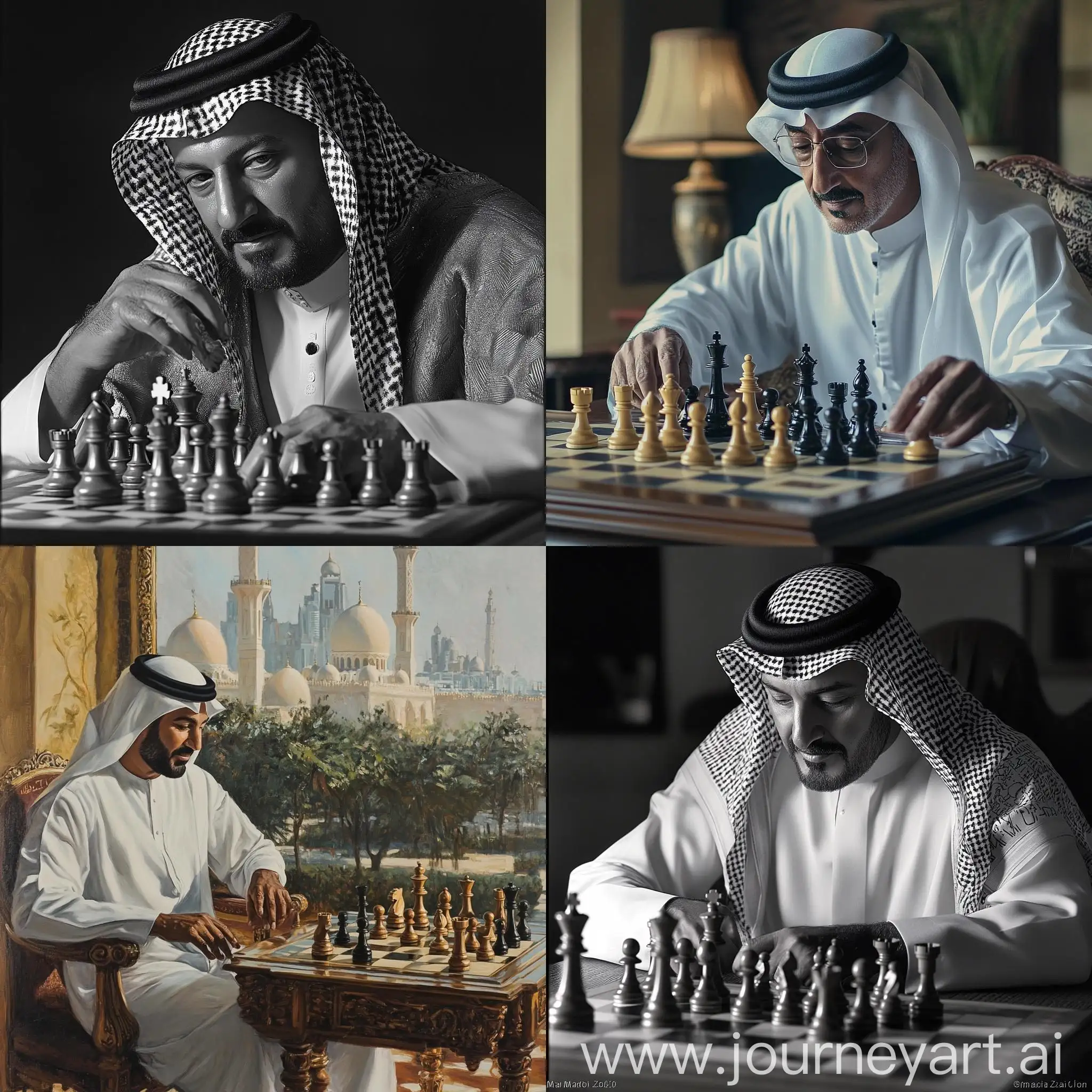 Chess-Game-with-Mansour-Al-Zayed-Royal-Strategy-in-Play