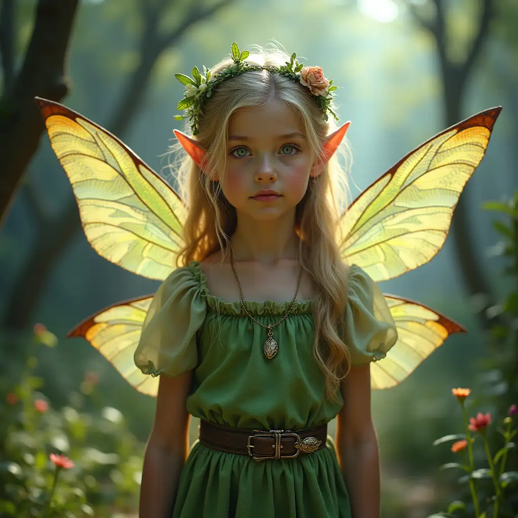 Magical, Fantastic, Masterpiece, Highly detailed, Captivating, Enchanting, The world of a beautiful 4-year-old elven girl with dragonfly wings. Diffused Light, Perfect Composition, Fantasy World, Sharp Focus, Photo in a Captivating Fairytale Land, Intricate Details, Highly Detailed. Sharp focus, Intricate details, Highly detailed. Epic