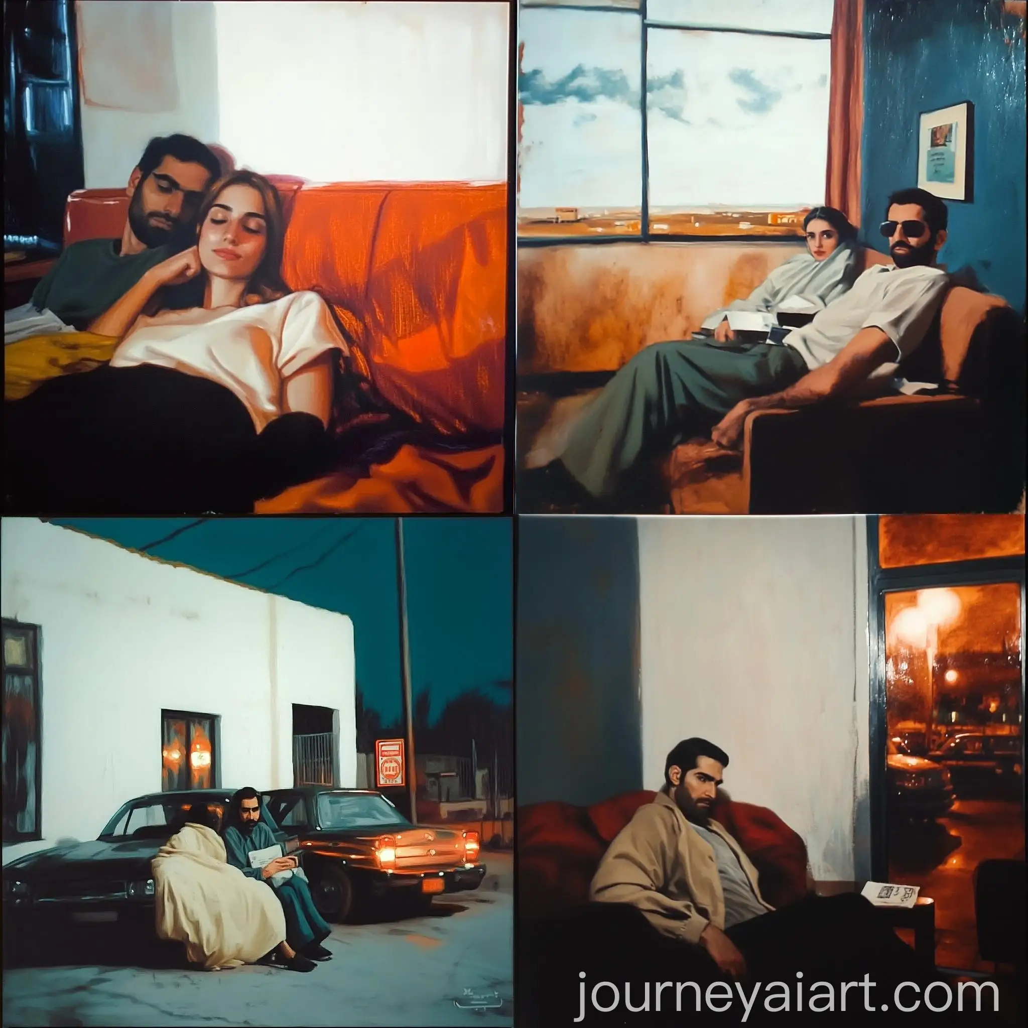 Lonely-Journey-in-Edward-Hoppers-Style