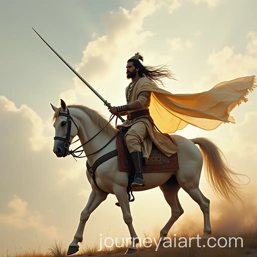 Lord-Kalki-Riding-a-White-Horse-with-a-Long-Sword
