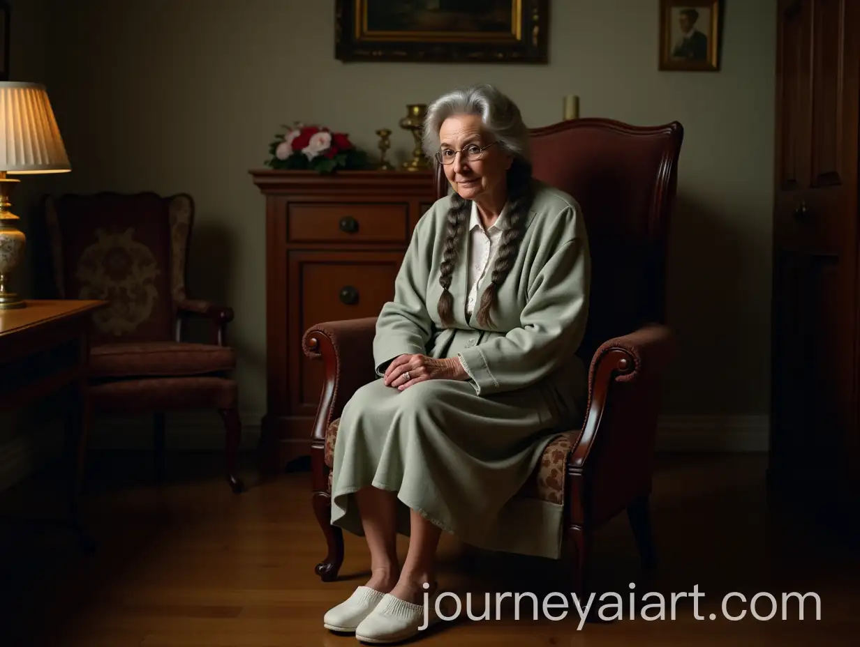 Upset-SeventyYearOld-Woman-in-a-Cozy-Home-Setting-with-Romantic-Atmosphere