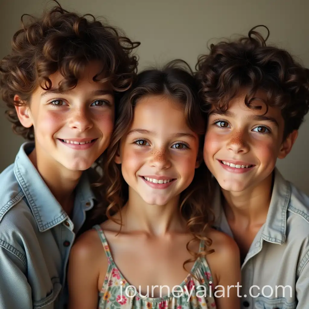 American-Triplets-in-Bohemian-Style-in-Brooklyn-17-Years-Old-Warm-Smiles