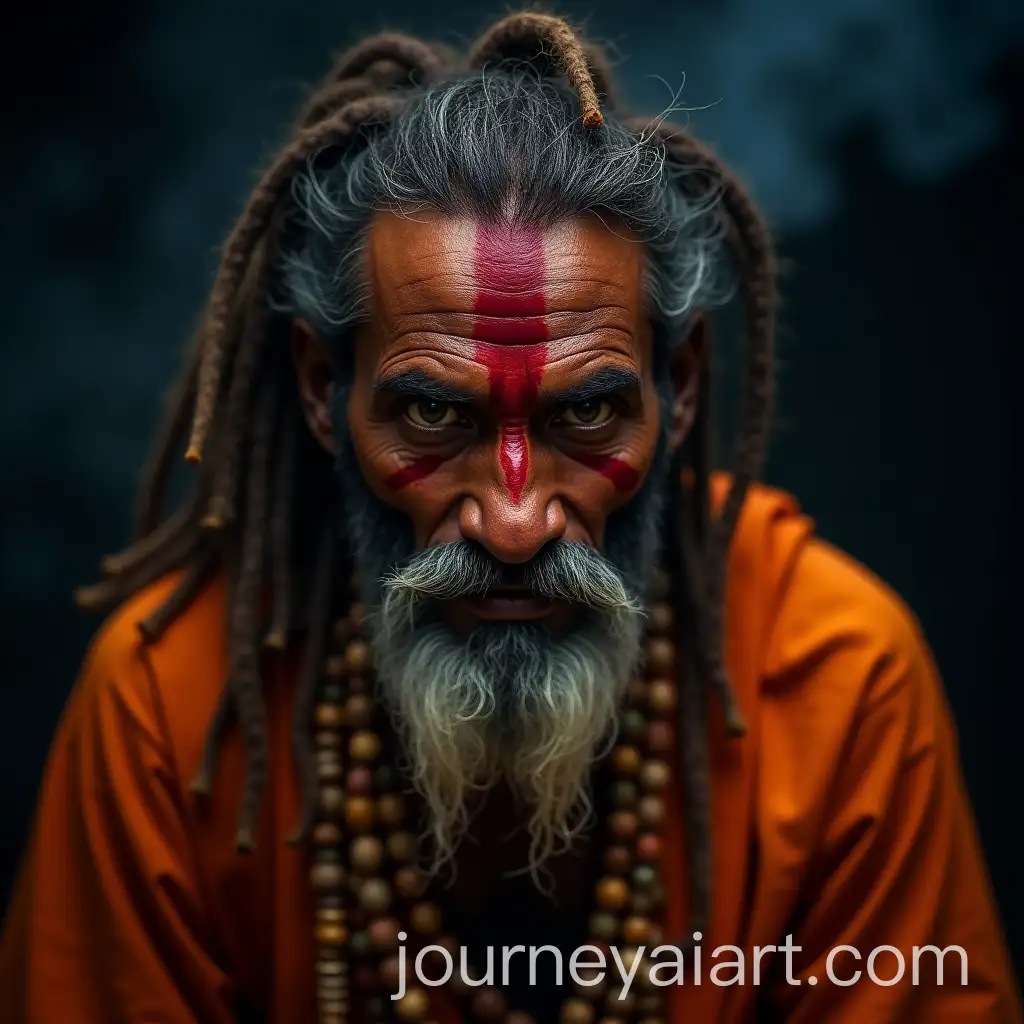 Fierce-and-Humble-Sadhu-Portrait-with-Mystical-Energy-and-Divine-Wisdom