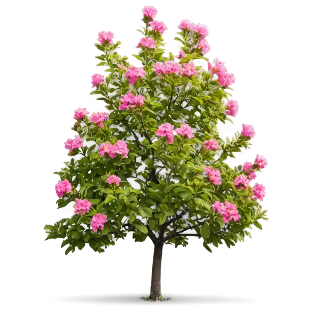 Small-Pink-Flower-Tree-PNG-HighQuality-Image-for-Digital-Art-and-Design