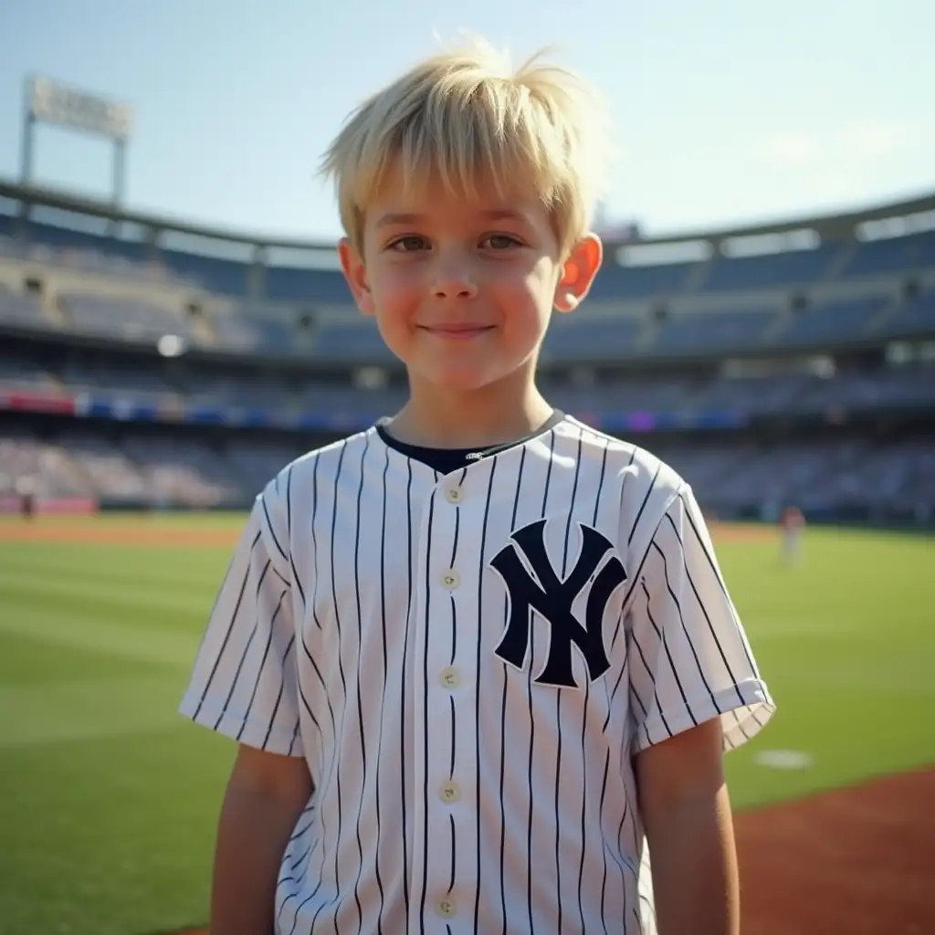 German-Boy-with-Blond-Hair-in-Yankees-Jersey-at-Stadium