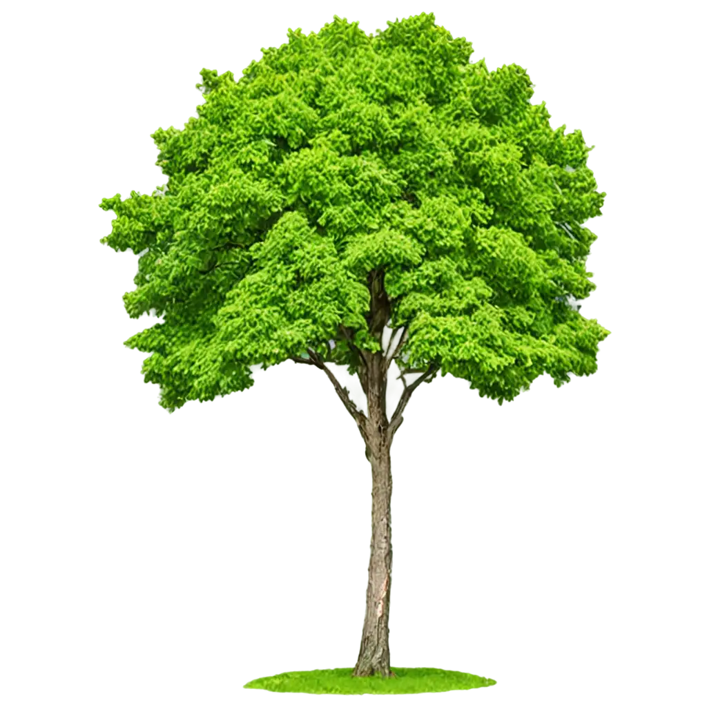 a green tree