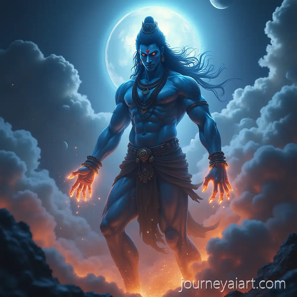 Shivji-ManifestingShivji-Kaal-Bhairav-Space-Kaal-Bhairav-Form-in-Space-with-Scary-and-Powerful-Aura